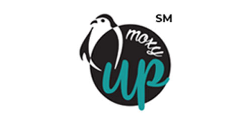 Moxy Up logo.